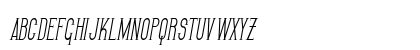 SF Gothican Condensed Oblique Preview