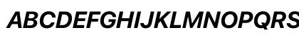SF Pro Display Bold Italic Preview