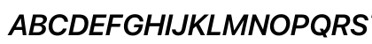 SF Pro Display Semibold Italic Preview