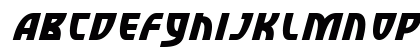 SF Retroesque Bold Italic Preview