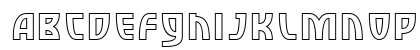 SF Retroesque Outline Regular Preview