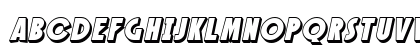 SF Speakeasy Shaded Oblique Uppercase Preview
