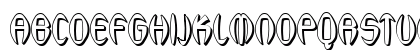 SF Synthonic Pop Shaded Regular Uppercase Preview