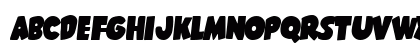 Shablagoo Semi-Italic Semi-Italic Uppercase Preview