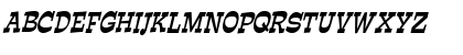ExposeCondensed Italic Font