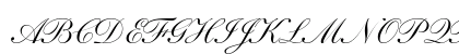 ShelleyAndanteScript RomanItalic Uppercase Preview