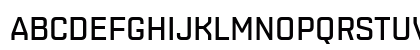 Shentox 13 Regular Uppercase Preview