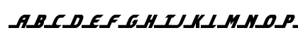 Shining Herald Condensed Italic Condensed Italic Preview