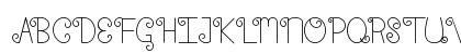 Shooting Stars Regular Uppercase Preview