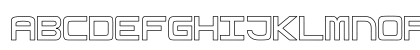 Silicon Ho Regular Uppercase Preview