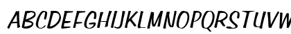 Simpson Italic Uppercase Preview