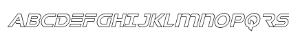 Singapore Sling Outline Italic Uppercase Preview