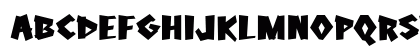 Sinkhole Bold Uppercase Preview