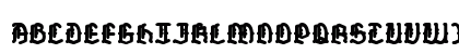 Skelett Bold Uppercase Preview