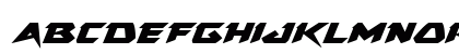 Skirmisher Expanded Italic Expanded Italic Uppercase Preview