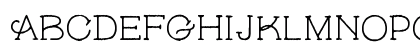 Skybird Rough Uppercase Preview