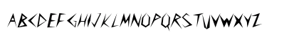Slasher Normal Uppercase Preview
