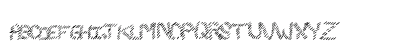 SlashKing Regular Uppercase Preview