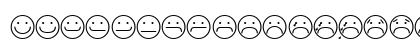 Smileyface Font 3 Regular Uppercase Preview