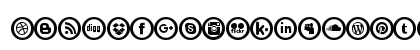 Social Circles Regular Uppercase Preview