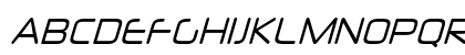 Solane Extra-expanded Italic Uppercase Preview