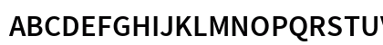Source Sans Pro SemiBold Regular Uppercase Preview