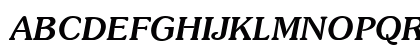 Soutane Bold Italic Uppercase Preview