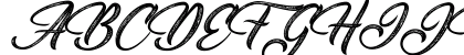 South Gardens Personal Use Regular Uppercase Preview