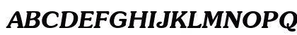 Southern Bold Italic Preview
