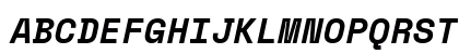 SpaceMono Nerd Font Bold Italic Preview