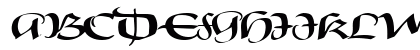 Sparrow Regular Uppercase Preview