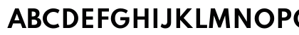 Spartan Bold Uppercase Preview