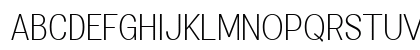 Specify PERSONAL Condensed Light Uppercase Preview