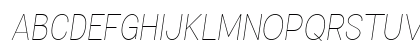 Specify PERSONAL Condensed Thin Italic Preview