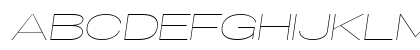 Specify PERSONAL Extraexpanded Thin Italic Uppercase Preview