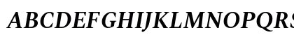 Spectral Bold Italic Preview