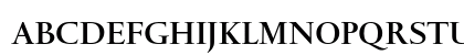 Spectrum MT Std Semibold Uppercase Preview