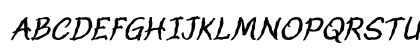 Spinetingler Bold Italic Uppercase Preview