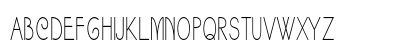 Springdale Condensed Regular Uppercase Preview