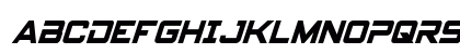 Spy Agency Condensed Italic Uppercase Preview
