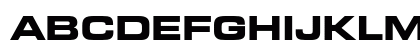 Square 721 Bold Extended Preview