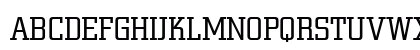 SquareSlab711 Lt BT Light Uppercase Preview