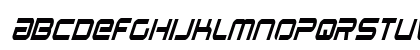 Star Eagle Condensed Italic Uppercase Preview