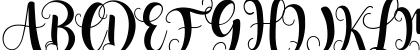 Starfish Regular Uppercase Preview