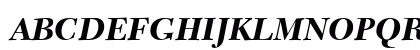 NewCaledonia SC Bold Italic Uppercase Preview