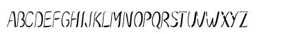 Stellon Condensed Regular Uppercase Preview