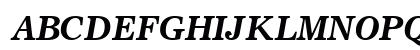 SterlingSSK Bold Italic Uppercase Preview