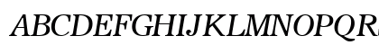 SterlingSSK Italic Uppercase Preview