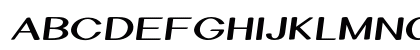 Taffeta Extra-expanded Bold Uppercase Preview