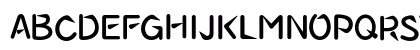 A-OTF Takarhythm Min M Uppercase Preview